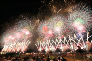 新潟県長岡市の花火大会の画像